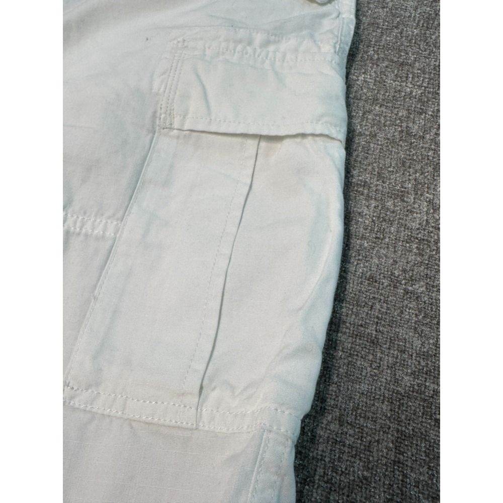 Polo Ralph Lauren Utility Surplus Cargo Shorts White Relaxed Fit 32 - Picture 3 of 16